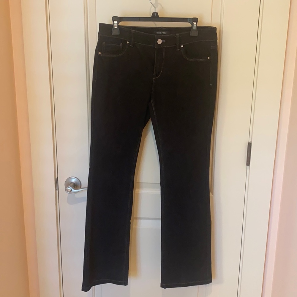 White House Black Market DarkDenim Boot Cut Jeans